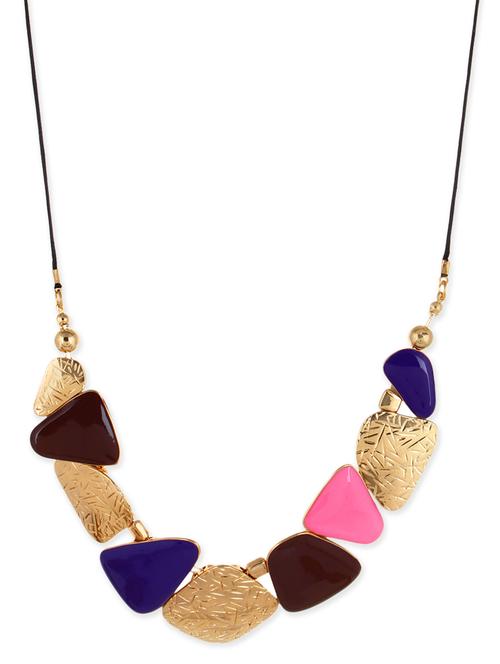 multi colored metal beads necklace - 11926551 - Very Small Image - 1