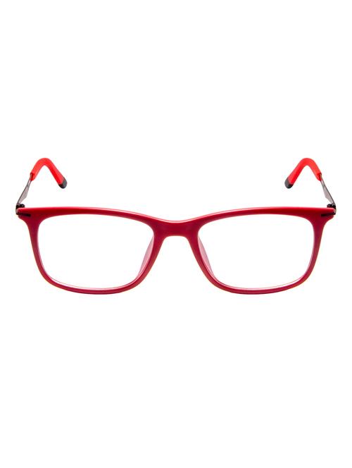 red rectangular full rim eye frame - 11930809 - Very Small Image - 1