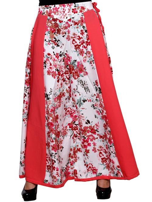 multi colored crepe palazzos - 11939058 - Very Small Image - 1