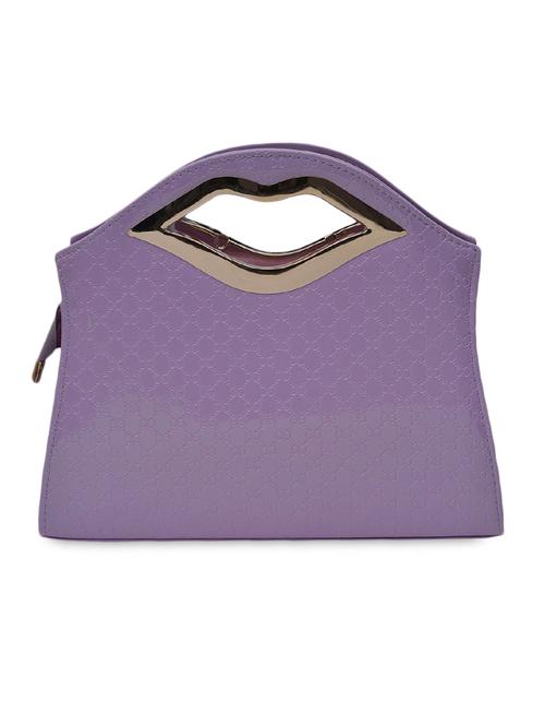 textured purple hand-held bag - 1193917 - Very Small Image - 1