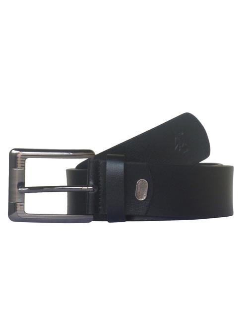 black color, leather belt - 11940534 - Very Small Image - 1