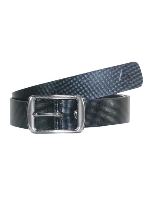 black color, leather belt - 11940651 - Very Small Image - 1