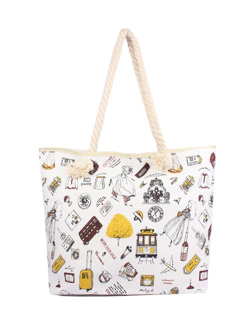 yellow cut work handbag - 11941776 - Very Small Image - 1