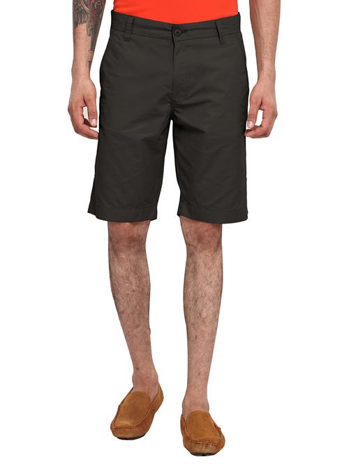grey cotton shorts - 11942471 - Very Small Image - 1
