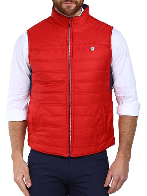 red polyester puffer jacket - 11942741 - Very Small Image - 1