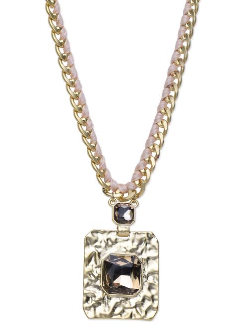 gold stone embellished chained neckpiece - 1194579 - Very Small Image - 1