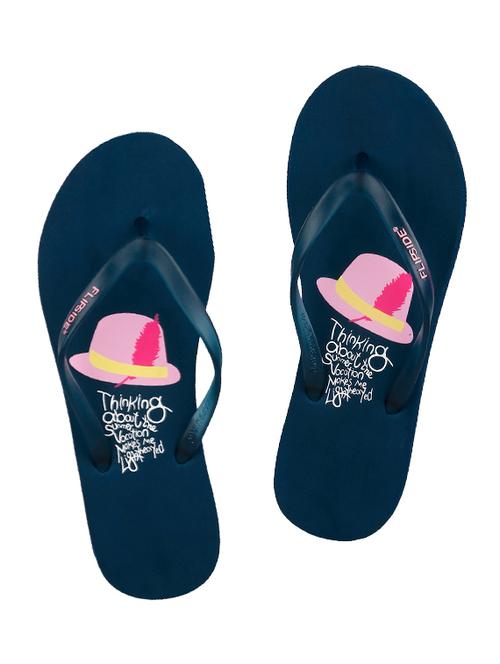 teal rubber flip flop - 11954657 - Very Small Image - 1