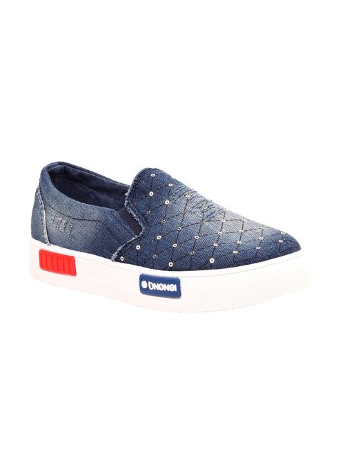 navy denim plimsoll - 11957382 - Very Small Image - 1