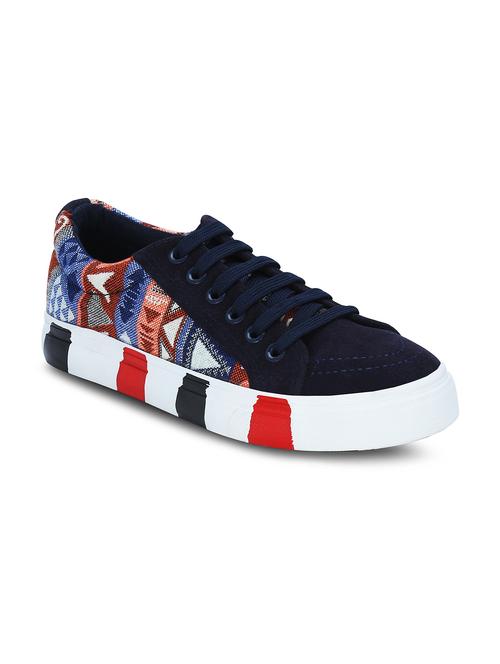 blue lace up sneakers - 11960317 - Very Small Image - 1