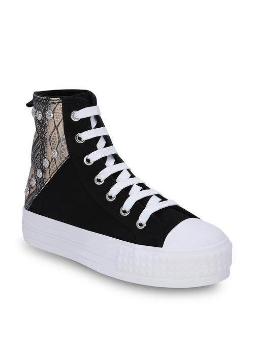 black canvas sneakers - 11960325 - Very Small Image - 1