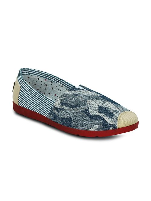 blue canvas espadrille - 11960340 - Very Small Image - 1