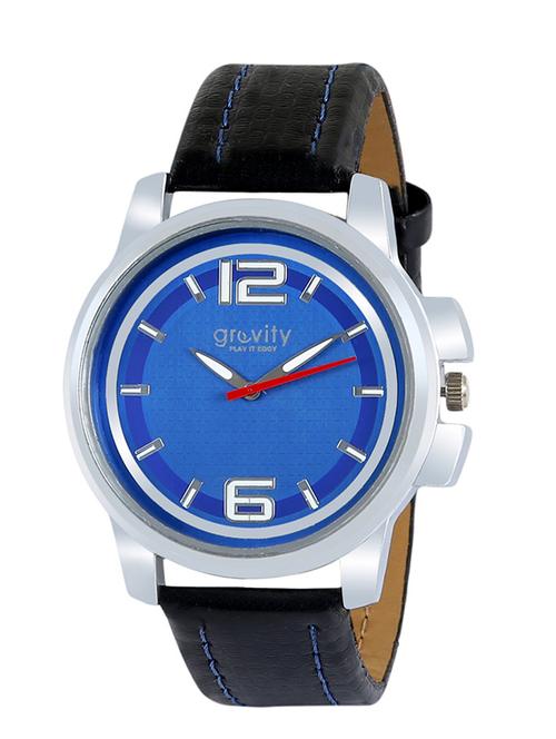 gravity blue watch for men - 11962041 - Very Small Image - 1