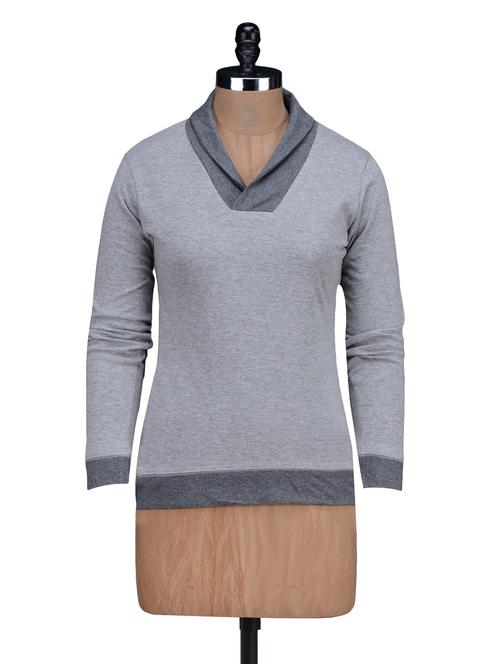 styled collar solid top - 1196770 - Very Small Image - 1