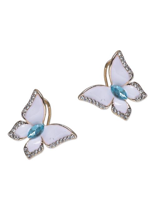 multicolour embellished metallic earrings - 1197185 - Very Small Image - 1