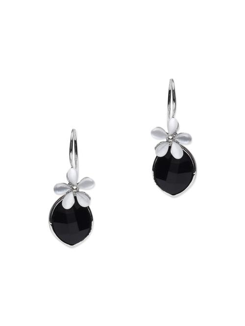 white stones metallic earrings - 1197276 - Very Small Image - 1