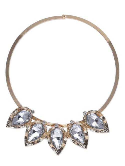 multicolour stones metallic necklace - 1197547 - Very Small Image - 1