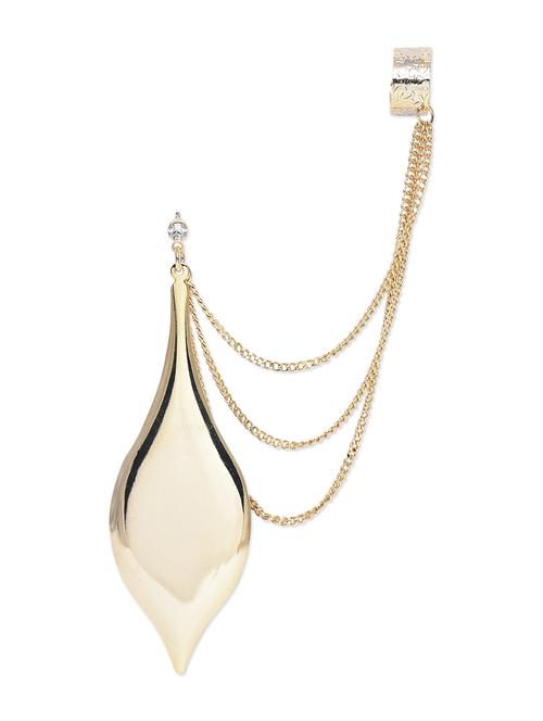 gold stones metallic ear cuff - 1197712 - Very Small Image - 1
