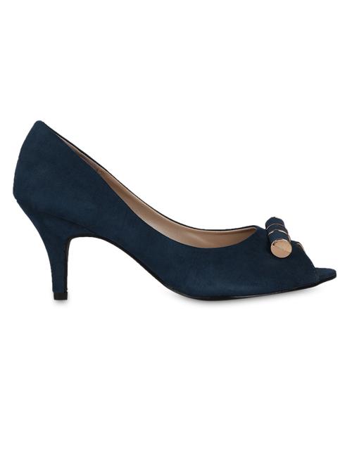 blue embellished suede sandals - 1202503 - Very Small Image - 1