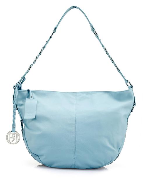 light blue pure leather handbag - 1206092 - Very Small Image - 1