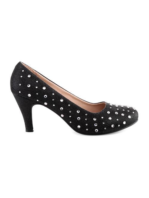 black leatherette pumps - 1206871 - Very Small Image - 1