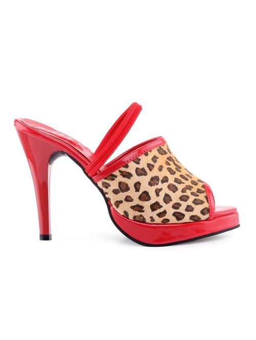 red leatherette slip on - 1206887 - Very Small Image - 1