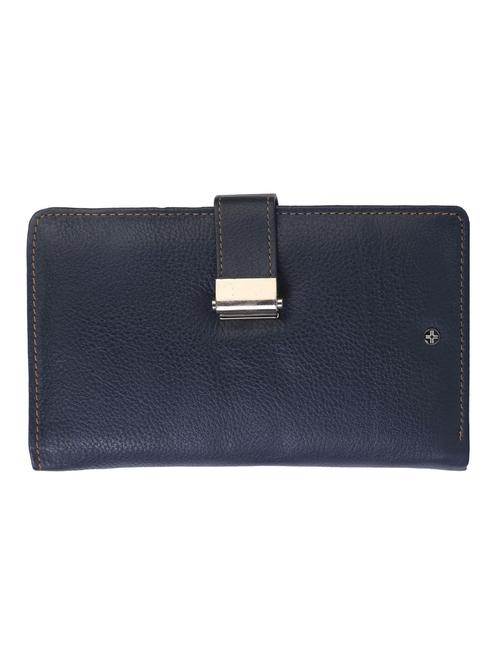 navy blue leather wallet - 12082935 - Very Small Image - 1