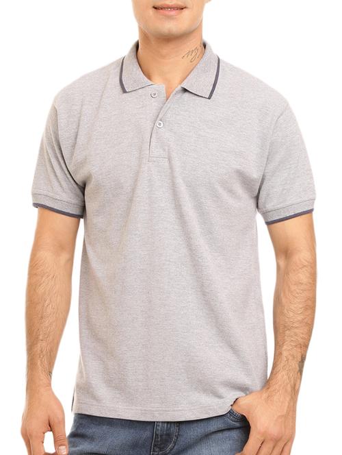 grey cotton tshirt - 12086749 - Very Small Image - 1
