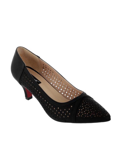black synthetic pump - 12086846 - Very Small Image - 1