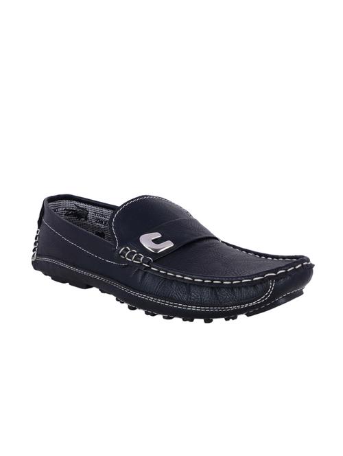 black leatherete loafer - 12088029 - Very Small Image - 1