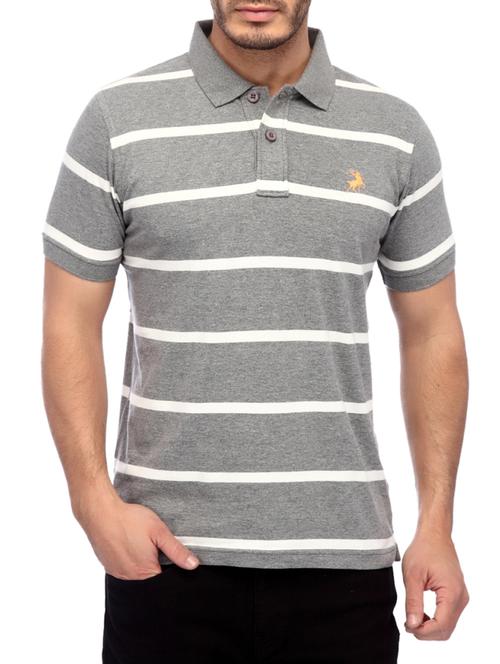 grey cotton tshirt - 12088245 - Very Small Image - 1