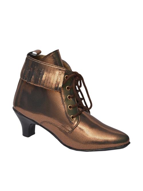copper ankle boot - 12089466 - Very Small Image - 1