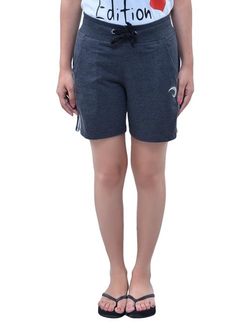grey cotton short - 12092712 - Very Small Image - 1