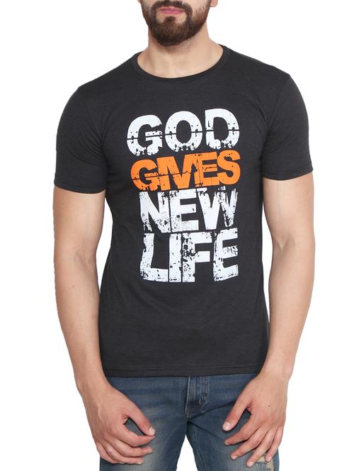black cotton tshirt - 12095387 - Very Small Image - 1