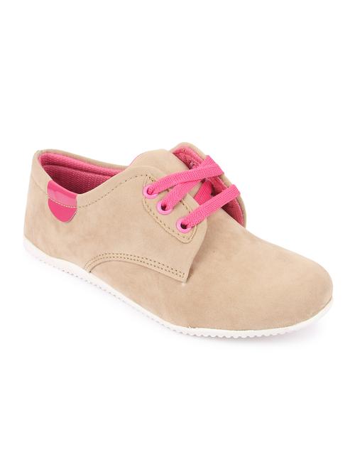 beige lace up shoes - 12098410 - Very Small Image - 1