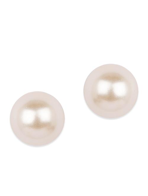 Diva Walk cream pearl earrings - 12100658 - Very Small Image - 1
