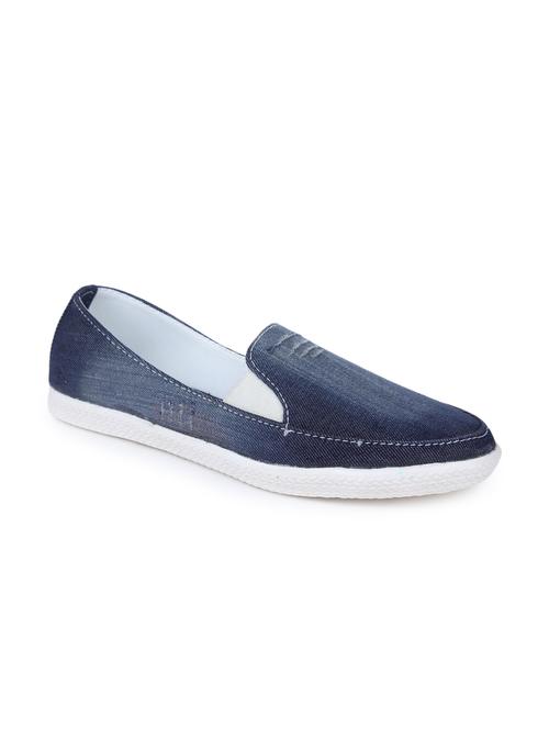 blue leatherette(pu sneakers - 12101912 - Very Small Image - 1