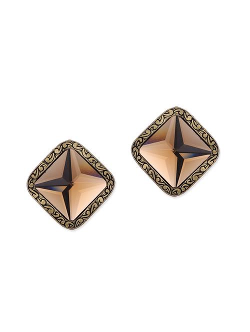 brown copper studs - 12102342 - Very Small Image - 1