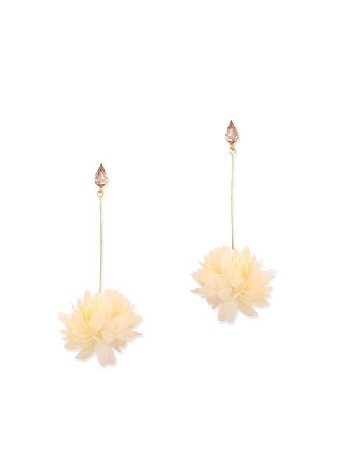 yellow copper drop earrings - 12102349 - Very Small Image - 1