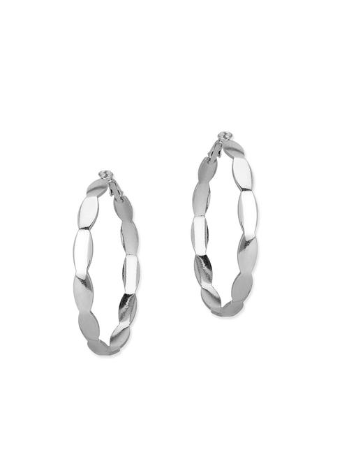 silver copper hoop earring - 12102352 - Very Small Image - 1