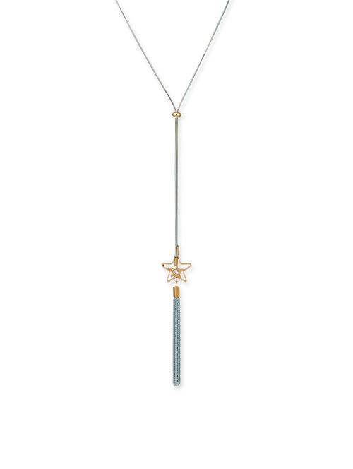 silver brass chain necklace - 12102393 - Very Small Image - 1