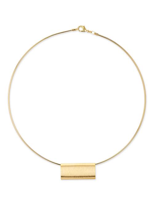 gold plated short necklace - 12102405 - Very Small Image - 1