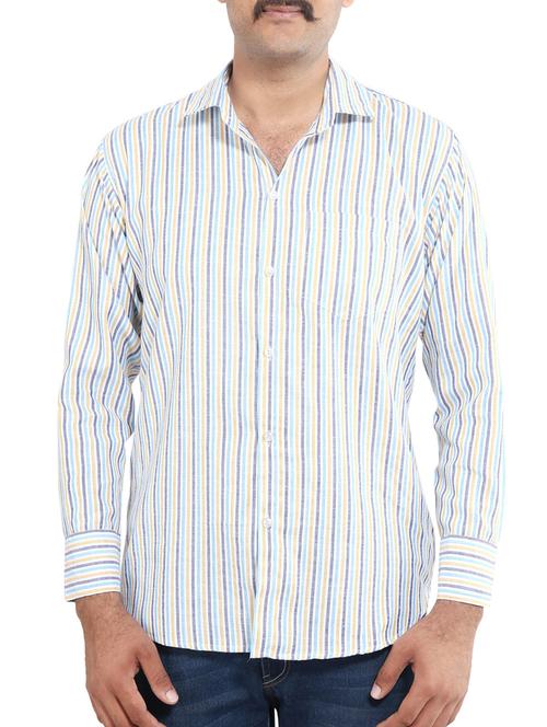 multi cotton casual shirt - 12107103 - Very Small Image - 1