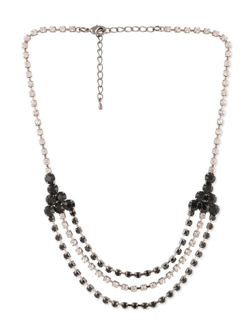 black metal long necklace - 12107410 - Very Small Image - 1