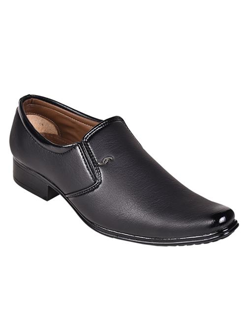 black synthetic slip on ons - 12107635 - Very Small Image - 1
