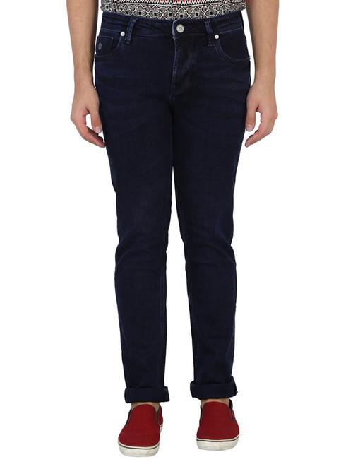 dark blue cotton jeans - 12107914 - Very Small Image - 1