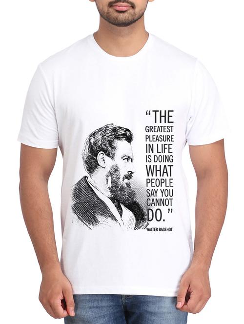 white cotton tshirt - 12109791 - Very Small Image - 1