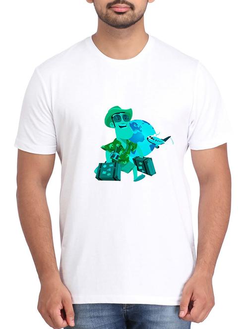 white cotton tshirt - 12109798 - Very Small Image - 1