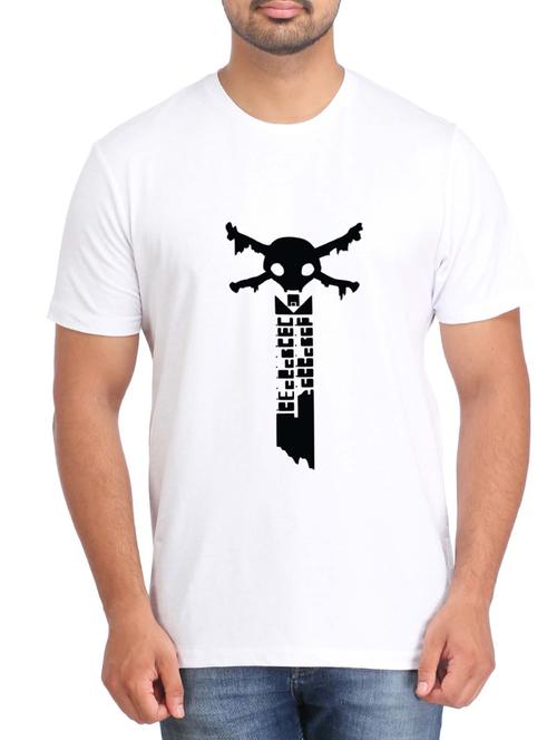 white cotton tshirt - 12109861 - Very Small Image - 1
