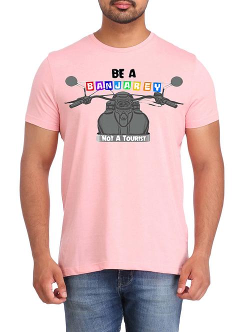 pink cotton tshirt - 12110007 - Very Small Image - 1