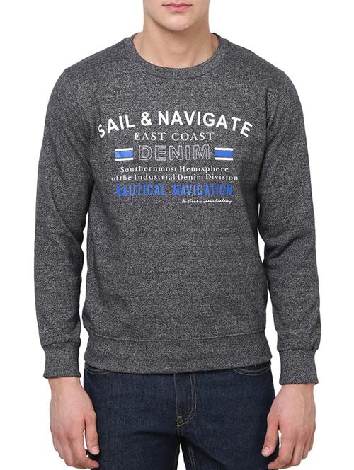 black acrylic sweatshirt - 12112831 - Very Small Image - 1